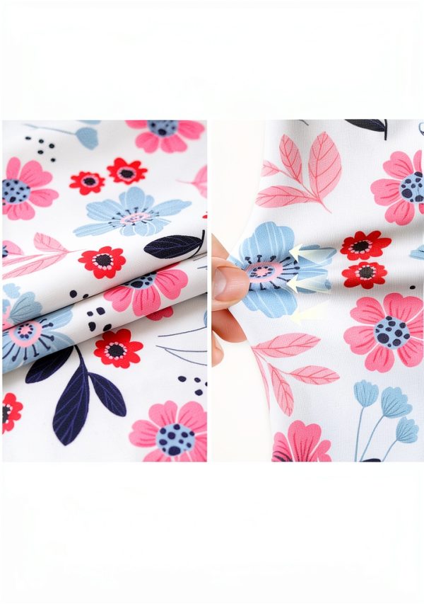 Floral Double-Sided Scrub Caps by TOVELLE Breathable Surgical Hat-3