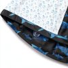 Tie-Back Scrub Cap with Button and Sweatband Modern Classic, Black Shark Print Double-Sided Adjustable Medical Hat for Men, Soft Comfortable, No-Slip for Long-Hour Wear-4