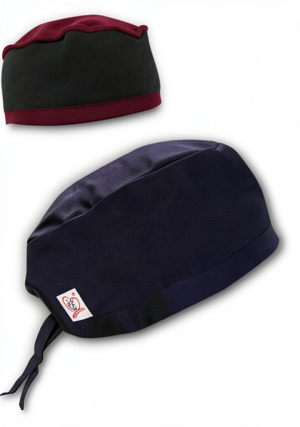 Stretch Scrub Surgical Cap Jonathan Uniform Tie‑Back 360° Sweatband-2