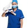 Satin Lined Scrub Cap, Adjustable Surgical Cap with Sweatband & Buttons, Soft and Wrinkle-Resistant Scrub Hat-5