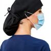 Satin Lined Scrub Cap, Adjustable Surgical Cap with Sweatband & Buttons, Soft and Wrinkle-Resistant Scrub Hat-6