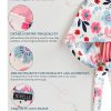 Floral Double-Sided Scrub Caps by TOVELLE Breathable Surgical Hat-1