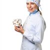 Colorful Sprinkles Double-Sided Printed Scrub Caps for Women with Buttons, Adjustable Helps Reduce Static Buildup Medical Hats, Cute and Breathable Surgical Caps with Sweatband for Long Hours-6