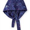 Blue Heart Double-Sided Printed Scrub Caps for Men and Women with Buttons, Adjustable Helps Reduce Static Buildup Medical Hats, Stylish and Breathable Surgical Caps with Sweatband for Long Hours-1