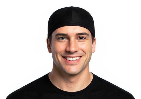 MIKAL Cotton Scrub Cap W Tie-Back Lightweight OneSize Sweat Absorbent Scrub Cap | No-Slip Unisex Surgical Cap for Healthcare-3