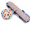 Kousenpu Scrub Cap for Women Blue Nurse Hat with Adjustable Sweatband-3