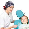 Scrub Caps 8 Pack Adjustable Bouffant Hats with Sweatband for Women-4