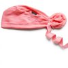 Ponytail Scrub Cap for Women – Solid Light Pink Surgical Cap with Buttons, Cotton Ponytail Scrub Caps, Adjustable Surgical Hat for Women to Secure Long Hair-1