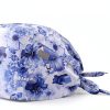 Kousenpu Scrub Cap for Women Blue Nurse Hat with Adjustable Sweatband-5