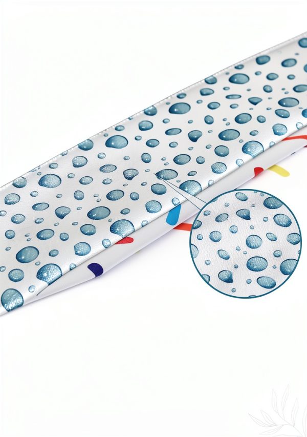 Colorful Sprinkles Double-Sided Printed Scrub Caps for Women with Buttons, Adjustable Helps Reduce Static Buildup Medical Hats, Cute and Breathable Surgical Caps with Sweatband for Long Hours-4