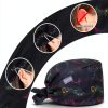 Kousenpu Scrub Caps for Men, Adjustable Surgical Cap, Breathable Medical Hat for Doctors, Nurses & Healthcare Professionals-4
