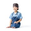 Satin Lined Nurse Cap Jamntower Adjustable 9‑Piece Set with Button-6
